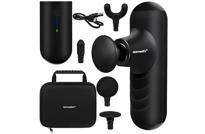 Kompaktowy pistolet do masażu 5 trybów - Ładowalny 2 x 2500 mAh