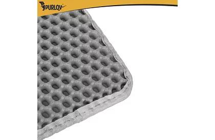 Podkład pod kocią toaletę zatrzymujący zanieczyszczenia 75 x 55 cm - szary