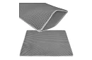 Podkład pod kocią toaletę zatrzymujący zanieczyszczenia 75 x 55 cm - szary
