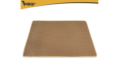 Podkład pod kocią toaletę zatrzymujący zanieczyszczenia 75 x 55 cm – beżowy