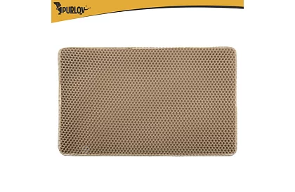 Podkład pod kocią toaletę zatrzymujący zanieczyszczenia 75 x 55 cm – beżowy