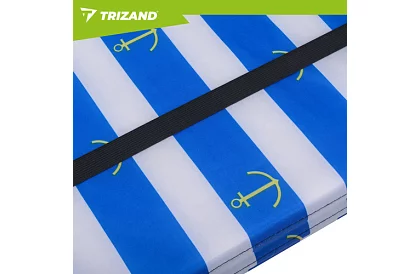 Matowa plażowa mata składana 192 × 66 cm