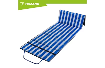 Matowa plażowa mata składana 192 × 66 cm