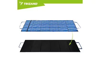 Matowa plażowa mata składana 192 × 66 cm