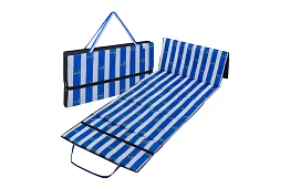 Matowa plażowa mata składana 192 × 66 cm