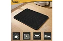 Podkład pod kocią toaletę zatrzymujący zanieczyszczenia 60 x 45 cm – czarny