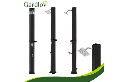 Solarny prysznic ogrodowy 35 litrów + akcesoria