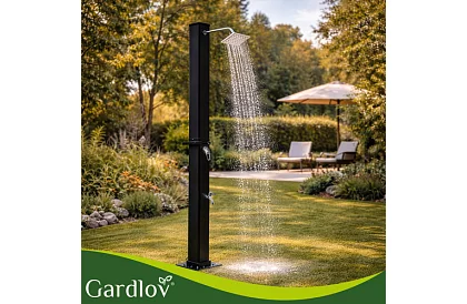 Solarny prysznic ogrodowy 35 litrów + akcesoria