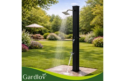 Solarny prysznic ogrodowy 35 litrów + akcesoria