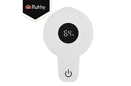 Bezdotykowy automatyczny dozownik mydła LCD 420 ml - biały