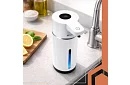 Bezdotykowy automatyczny dozownik mydła LCD 420 ml - biały