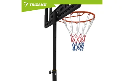 Kosz do koszykówki 150-259 cm + piłka - regulowany, wolnostojący