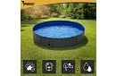 Basen składany dla psa 600 l - 160 x 30 cm
