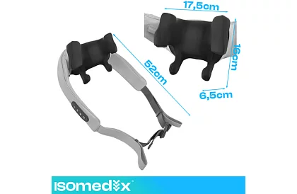 Bezprzewodowy masażer na szyję z podgrzewaniem - Shiatsu 22,2 W