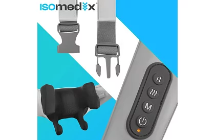 Bezprzewodowy masażer na szyję z podgrzewaniem - Shiatsu 22,2 W