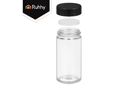 Obrotna podstawka na przyprawy + Zestaw 20 pojemników na przyprawy