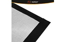 Siatka magnetyczna do drzwi 100 x 210 cm - czarna moskitiera na drzwi
