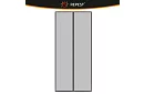 Siatka magnetyczna do drzwi 100 x 210 cm - czarna moskitiera na drzwi