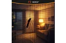 Siatka magnetyczna do drzwi 100 x 210 cm - czarna moskitiera na drzwi