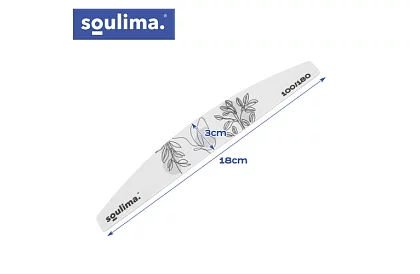 Twardy pilnik do paznokci 100/180 - Zestaw 100 sztuk