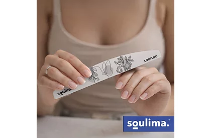 Twardy pilnik do paznokci 100/180 - Zestaw 100 sztuk