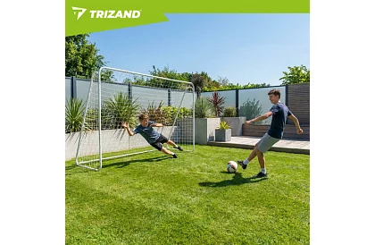 Metalowa bramka do piłki nożnej 213x150x90 cm