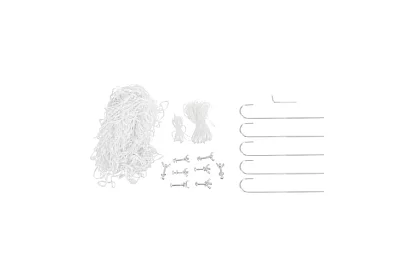 Metalowa bramka do piłki nożnej 213x150x90 cm