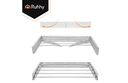 Suszarka na pranie ścienna składana 80 cm