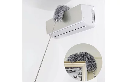 Mop teleskopowy cienki – ściereczka - 2 końcówki