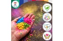 Zestaw kolorowych proszków Holi Powder 10×100 g