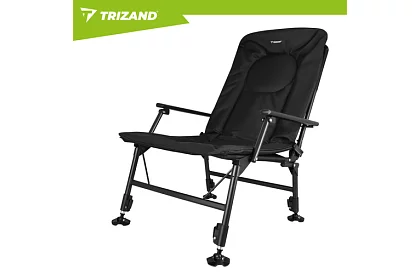 Składane regulowane krzesło wędkarskie z podłokietnikami