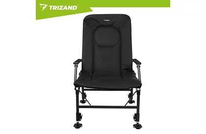 Składane regulowane krzesło wędkarskie z podłokietnikami