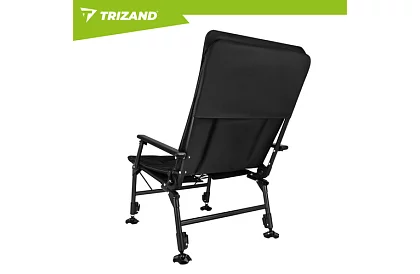 Składane regulowane krzesło wędkarskie z podłokietnikami