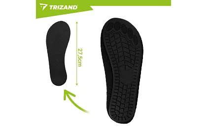 Buty do wody – antypoślizgowe, szybkoschnące – czarne, rozmiar 45