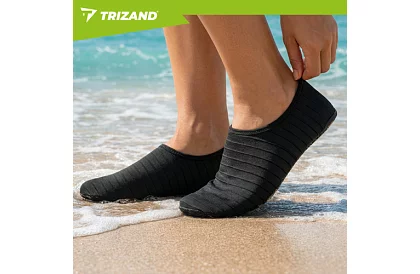 Buty do wody – antypoślizgowe, szybko schnące – czarne, rozmiar 37