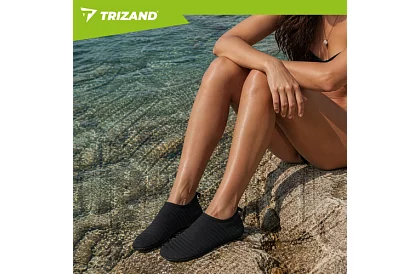Buty do wody – antypoślizgowe, szybkoschnące – czarne, rozmiar 38