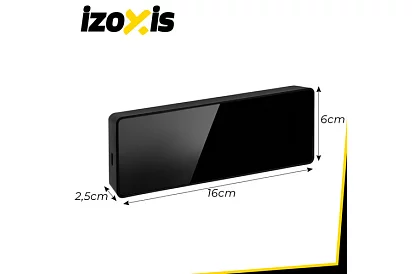 LED kolorowy budzik – zegar z wyświetlaczem i termometrem