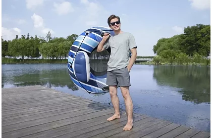 Koło dmuchane z oparciem – średnica 135 cm, B43116