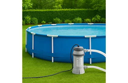 Podgrzewacz wody do basenu – elektryczny podgrzewacz do 34 °C, I28684