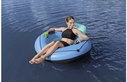 Koło dmuchane z oparciem i uchwytem na napój – B43108