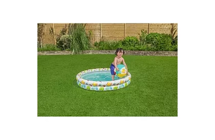 Basenik dmuchany 3w1 + kolo i piłka – B51124