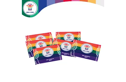 Zestaw kolorowych proszków Holi Powder 6×100 g