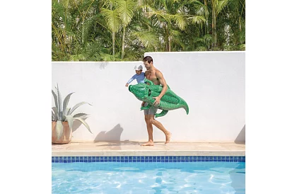 Materac dmuchany krokodyl – leżak I58546