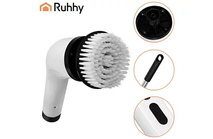 Elektryczna szczotka obrotowa - Spin Scrubber + 9 końcówek