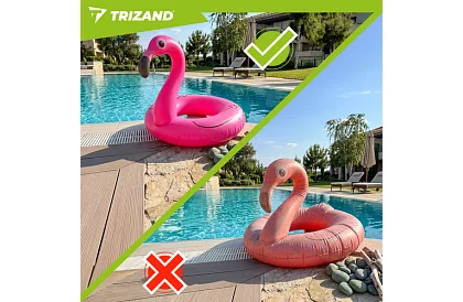 Koło dmuchane flaming 102 cm