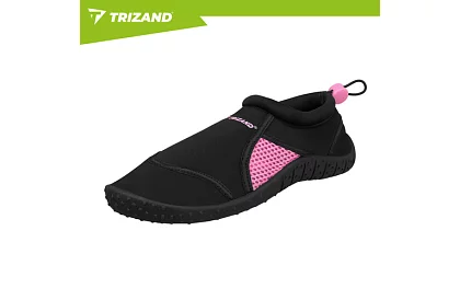 Buty do wody – antypoślizgowe 5 mm, szybko schnące – czarno-różowe, rozmiar 38