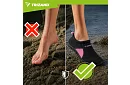Buty do wody – antypoślizgowe 5 mm, szybko schnące – czarno-różowe, rozmiar 38