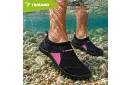 Buty do wody – antypoślizgowe 5 mm, szybko schnące – czarno-różowe, rozmiar 38