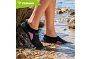 Buty do wody – antypoślizgowe 5 mm, szybkoschnące – czarno-różowe, rozmiar 37