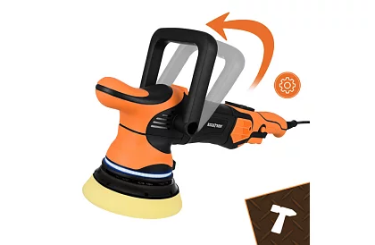 Polerka orbitalna do samochodu 125 mm – 1000 W + akcesoria